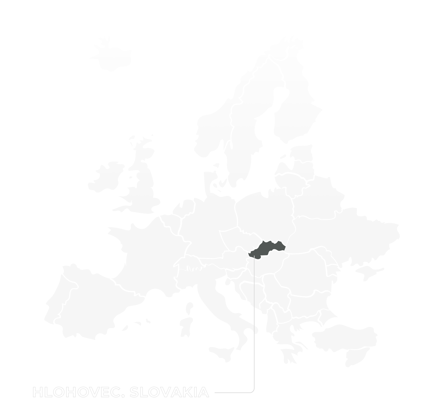 map slovak